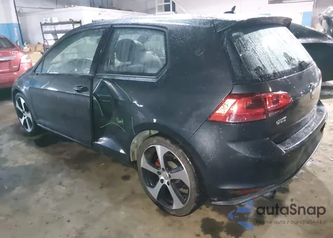 2015 Volkswagen Golf Gti 2.0T Se 2-Door из США, поврежденный, VIN 3VWYT7AU1FM093134